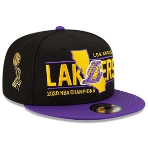 Los Angeles Lakers New Era 2020 NBA Finals Champs State 9FIFTY Snapback